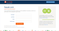 Desktop Screenshot of nasak.com